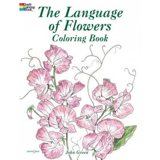 The Language of Flowers Coloring Book, John Green