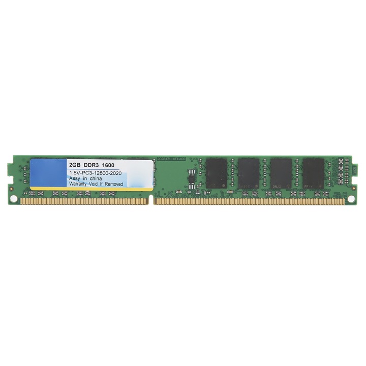 Bizaical DDR3 memóriamodul, 2GB 1066Mhz PC3-12800 240PIN asztali számítógéphez
