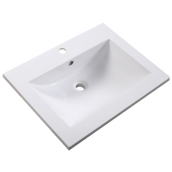 Lavoar (chiuveta baie) Sanotechnik STELLA 60 D6046, marmura artificiala, pentru mobilier Lavoar (chiuveta baie) Sanotechnik STELLA 60 D6046, marmura artificiala, pentru mobilier