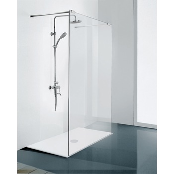 Paravan de dus walk-in Sanotechnik MW100, 195x97cm, Transparent Paravan de dus walk-in Sanotechnik MW100, 195x97cm, Transparent