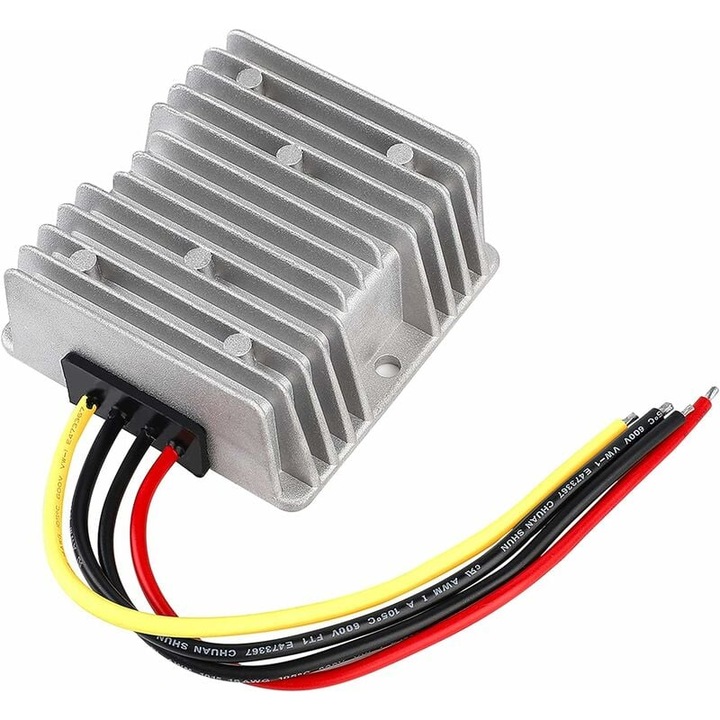 1 Convertor Tensiune 48V→12V DC - Generic - Convertor Putere, Transformator DC - Alimentare Stabila, Compact, Protectie Anti-supratensiune