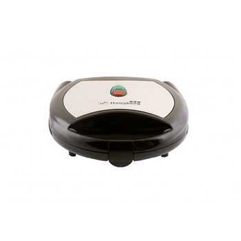 Sandwich-maker Hausberg HB-3511, 750 W,culoare negru+inox,model grill Sandwich-maker Hausberg HB-3511, 750 W,culoare negru+inox,model grill