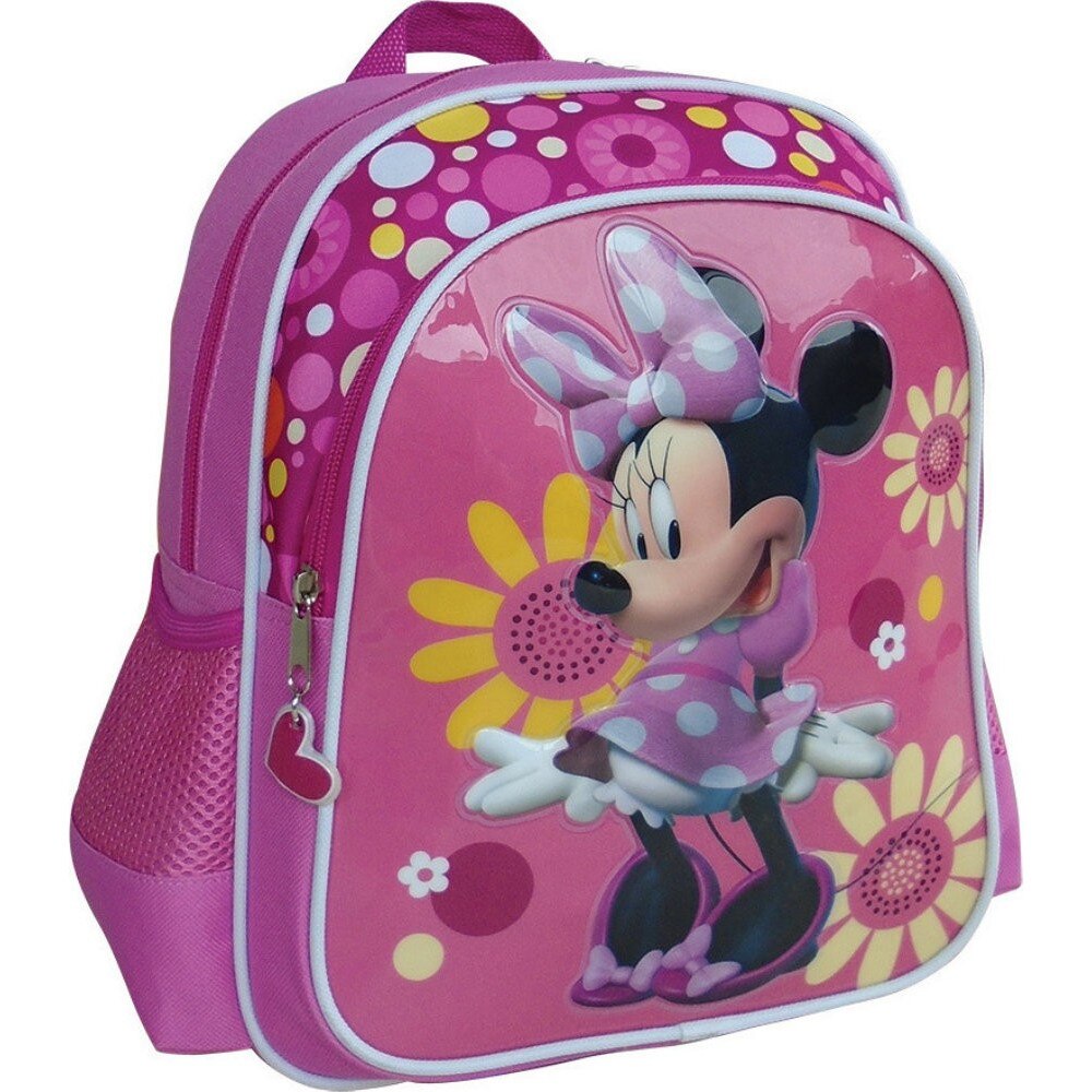 Ghiozdan Minnie Mouse pentru gradinita - Flori