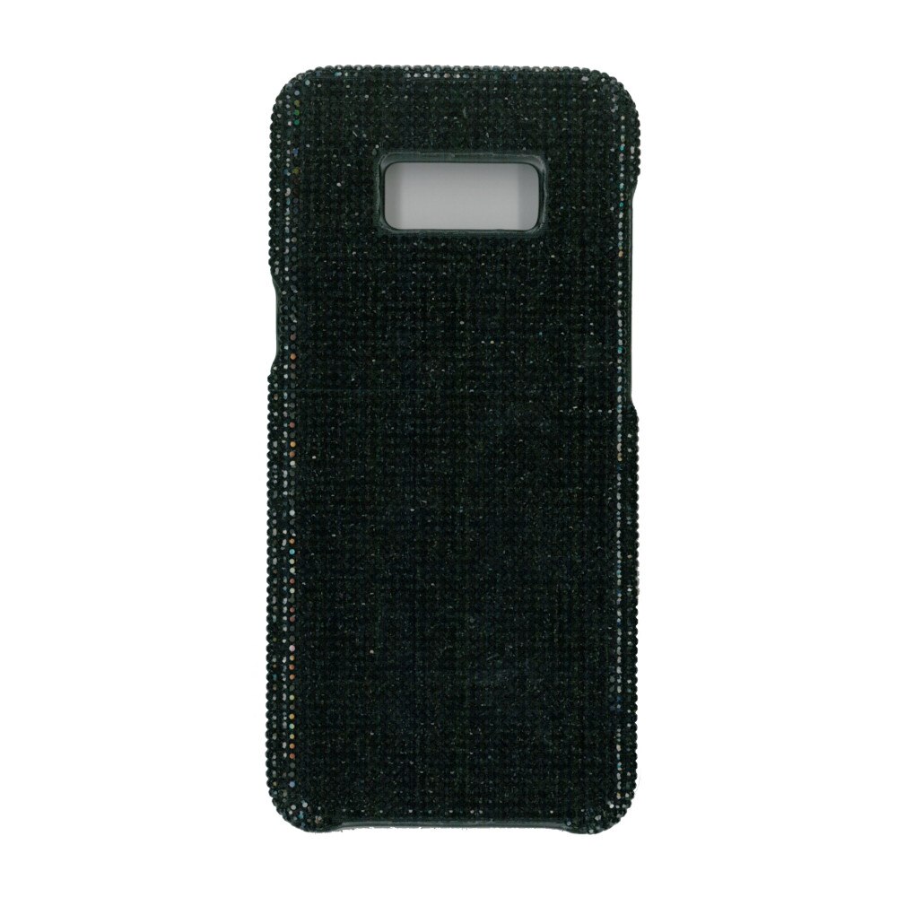 Husa spate cu cristale Bling World LCC 103 pentru Samsung Galaxy S8, negru