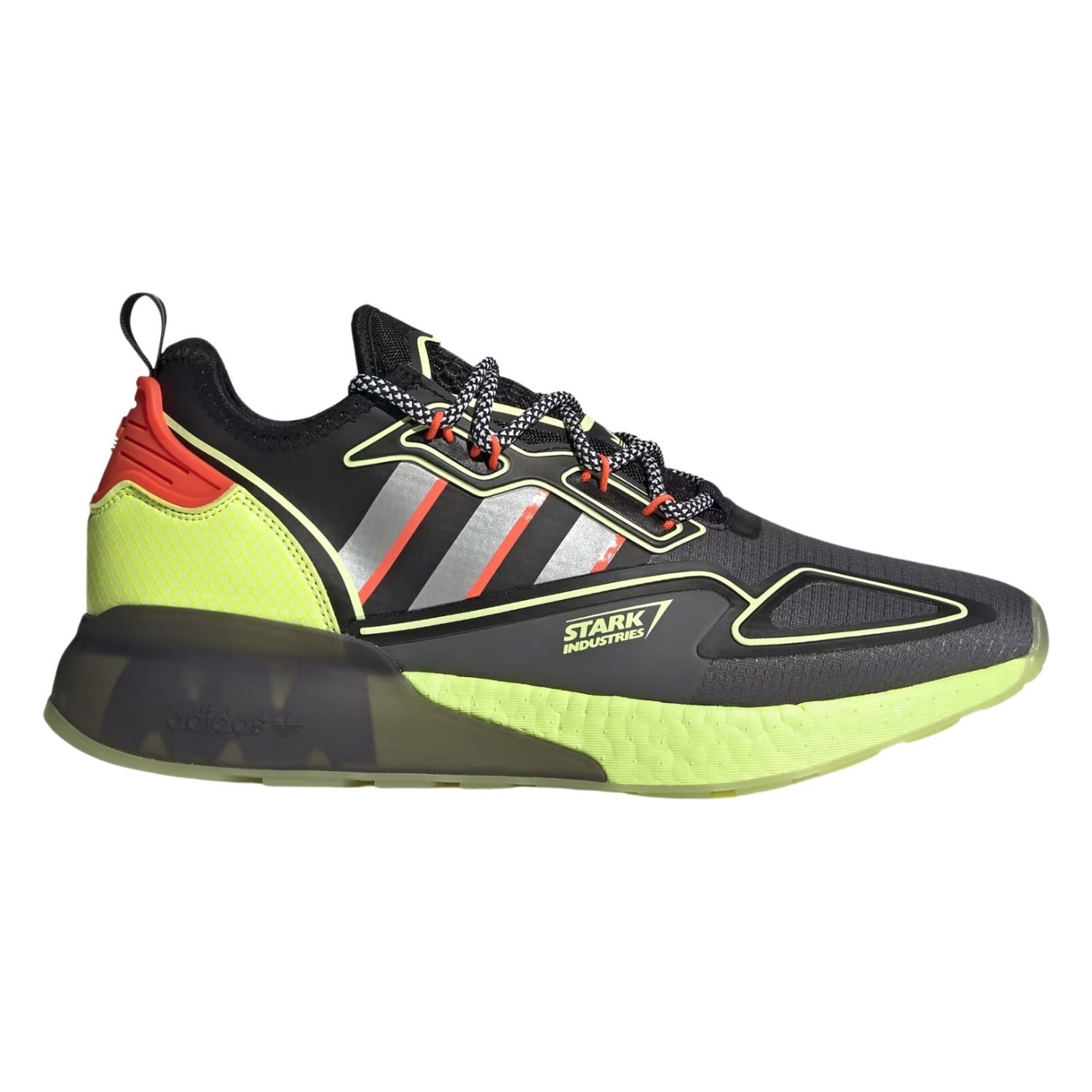 あきら Tenisi barbati, Adidas ZX 2K Boost Marvel, negru, stofa si