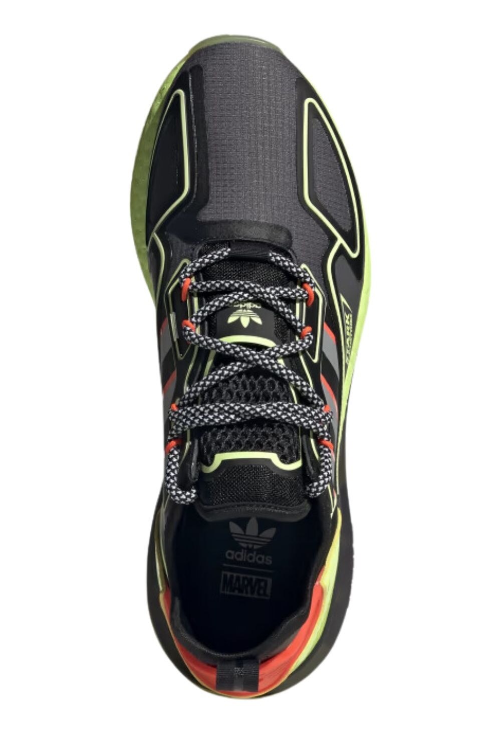 Tenisi barbati, Adidas ZX 2K Boost Marvel, negru, stofa si