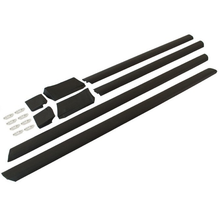 Banda laterala, Audi 100 C4/A6 C4, set 8 buc, negre, noi