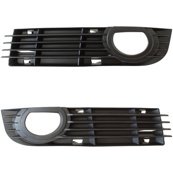 2db első lökhárító rács szett, bal/jobb, MODECAR, Audi A8 D3-hoz, fekete, 2005-2010