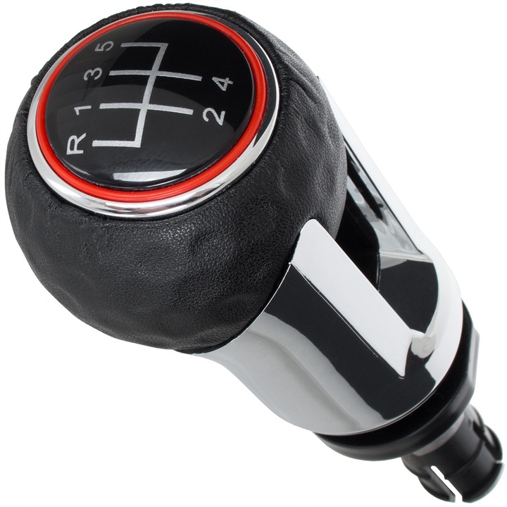 Modecar Sebességváltó gombok, Volkswagen Golf VII, fekete/króm, 5 sebesség