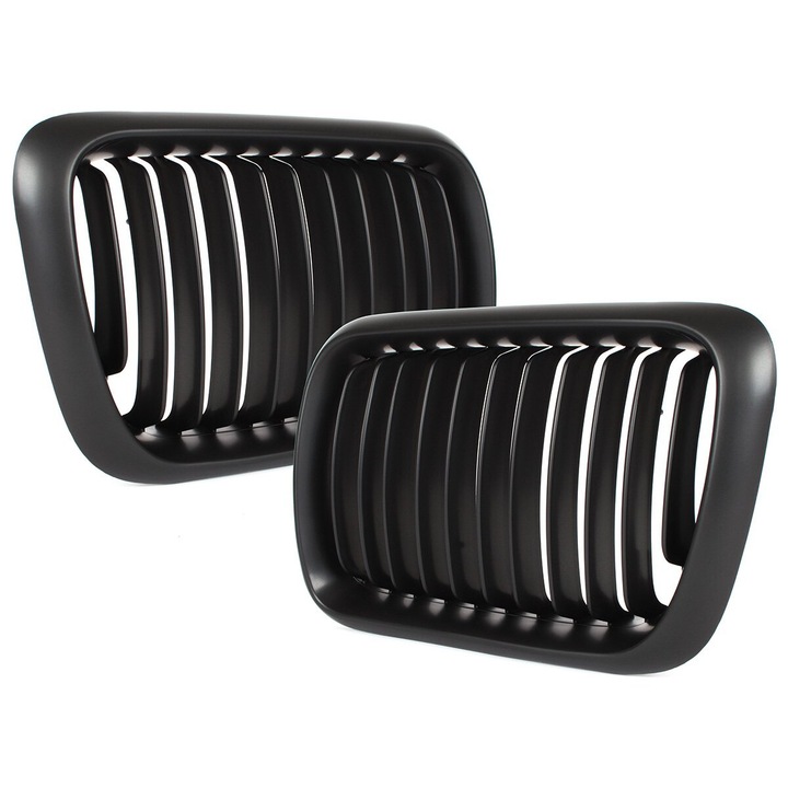 MODECAR BMW E36 hűtőrács, 2db szett, matt fekete, 1996-1999