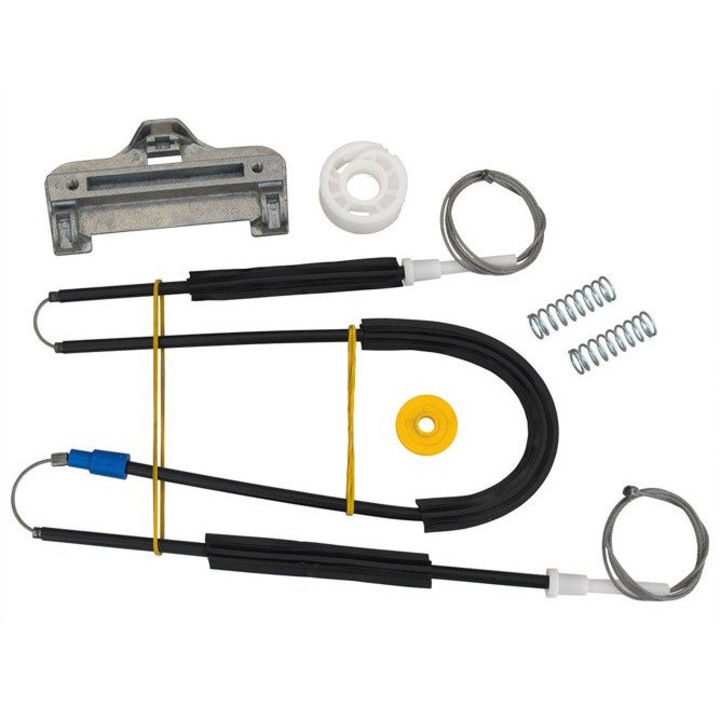 Set reparare ridicator geam electric, MODECAR, BMW E39, stanga, 1995-2004, nou