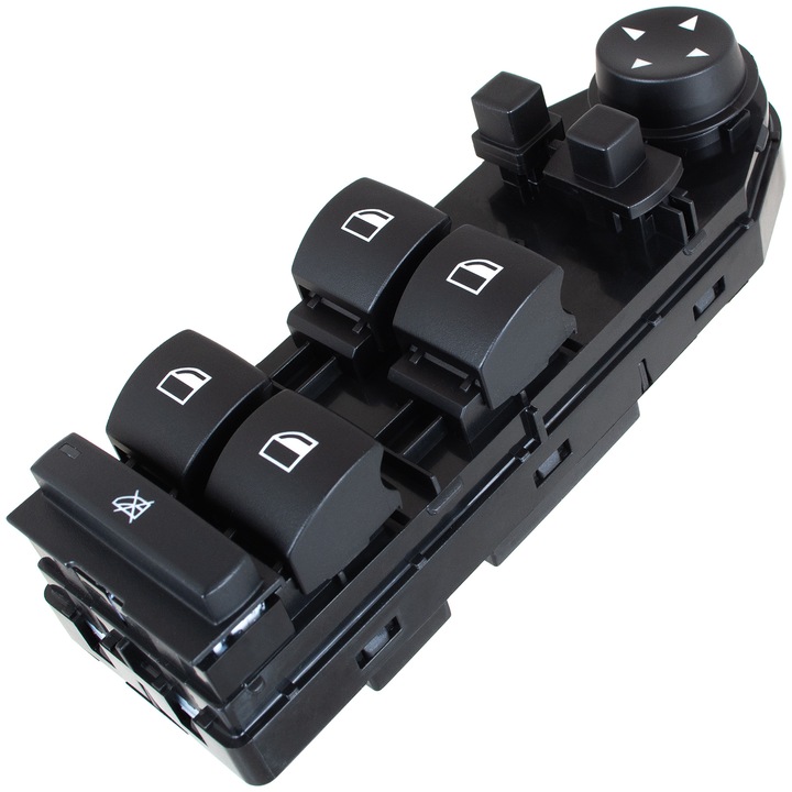 Comutator combinat pentru controlul geamurilor electrice si oglinzilor, BMW X3 E83, 4 pini, nou, stanga
