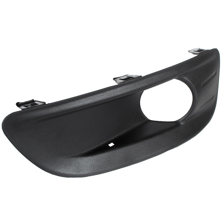 Első lökhárító hűtőrács retesz, Citroen C4, 2010, fekete, jobb, MODECAR