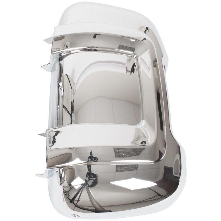 Capac oglinda exterioara, MODECAR, crom, stanga, pentru Peugeot Boxer 2006, cu brat lung