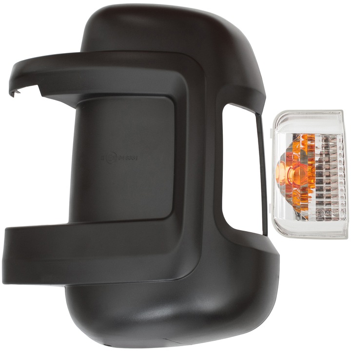 Obudowa lusterka zewnetrnego cu directionare, MODECAR, Citroen Jumper II, negru, stanga, set 2 buc.