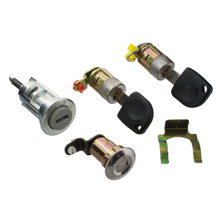 Gyújtáskapcsoló készlet, 2 zár és csomagtartó retesz, MODECAR, Daewoo Matiz, új