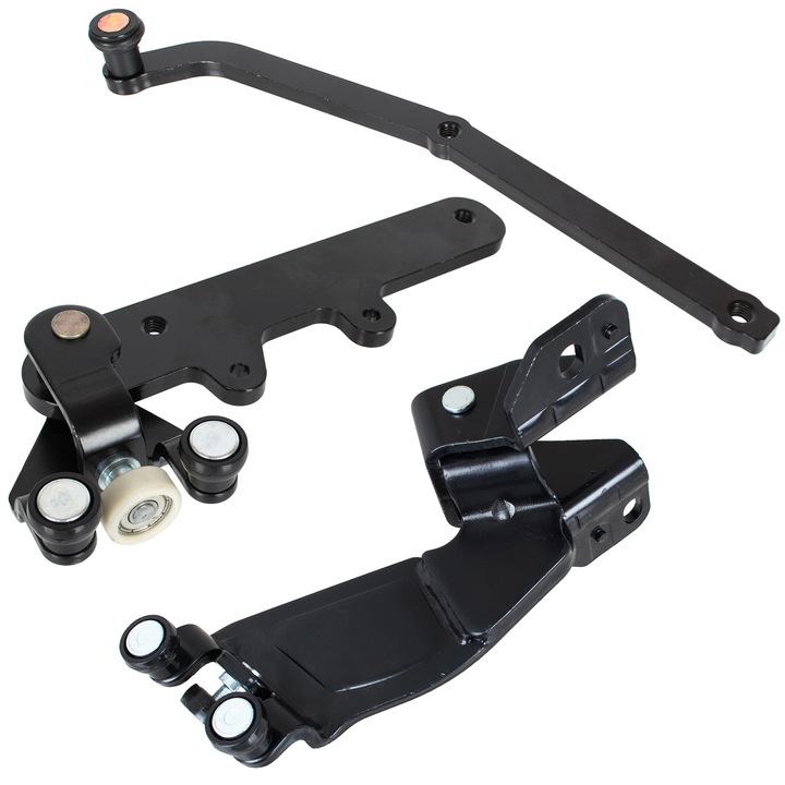 3db oldalajtós görgő készlet Fiat Doblo 2010, jobb oldal, MODECAR, fekete