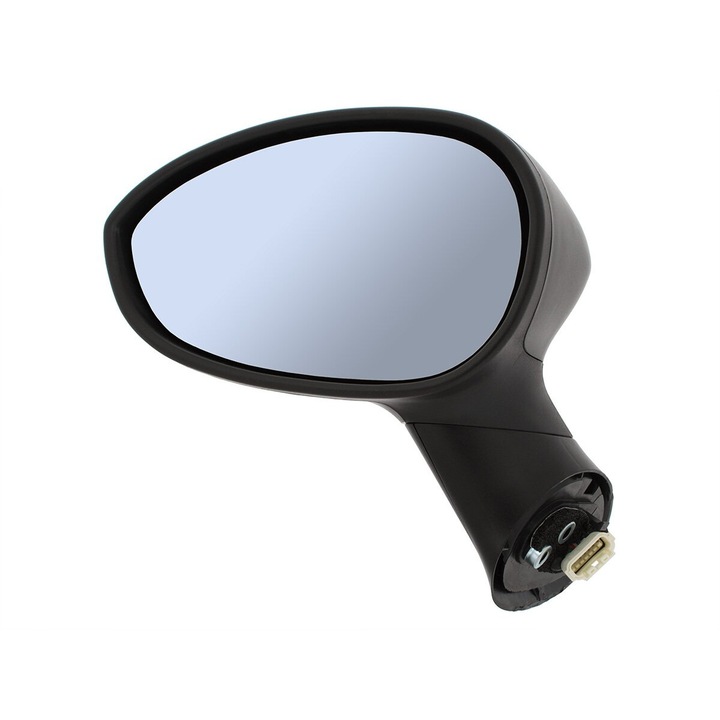 Oglinda exterioara stanga, Fiat Grande Punto, electrica, neagra, 28,8x18,2x16,1cm, noua