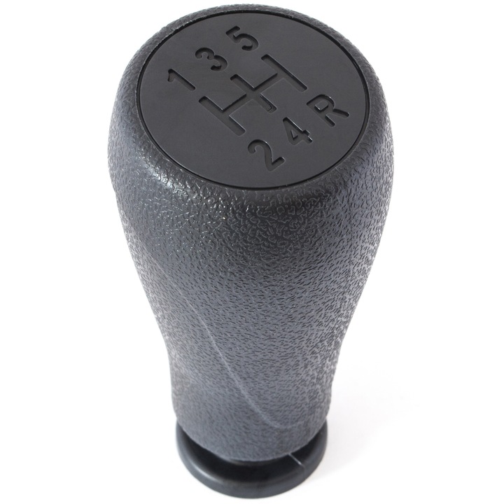 Sebességváltó gomb, MODECAR, Fiat Fiorino III-hoz, 5 sebesség + R, fekete