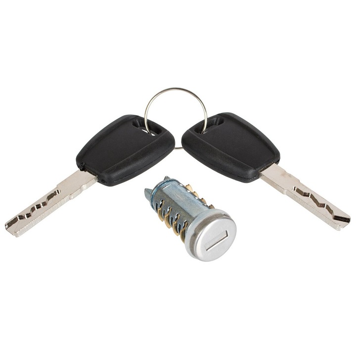 Első ajtózár, 2 kulccsal, MODECAR, Fiat Doblo/Panda/Punto II-hez