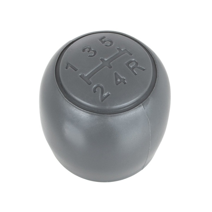 Sebességváltó gomb, MODECAR, Fiat Panda 2003-2012, 5 sebesség + hátramenet, szürke