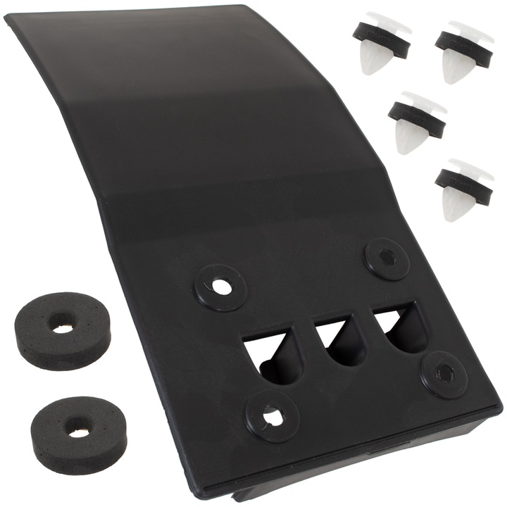 Oldalléc Ford Transit Custom 2012-2016, fekete, bal, MODECAR