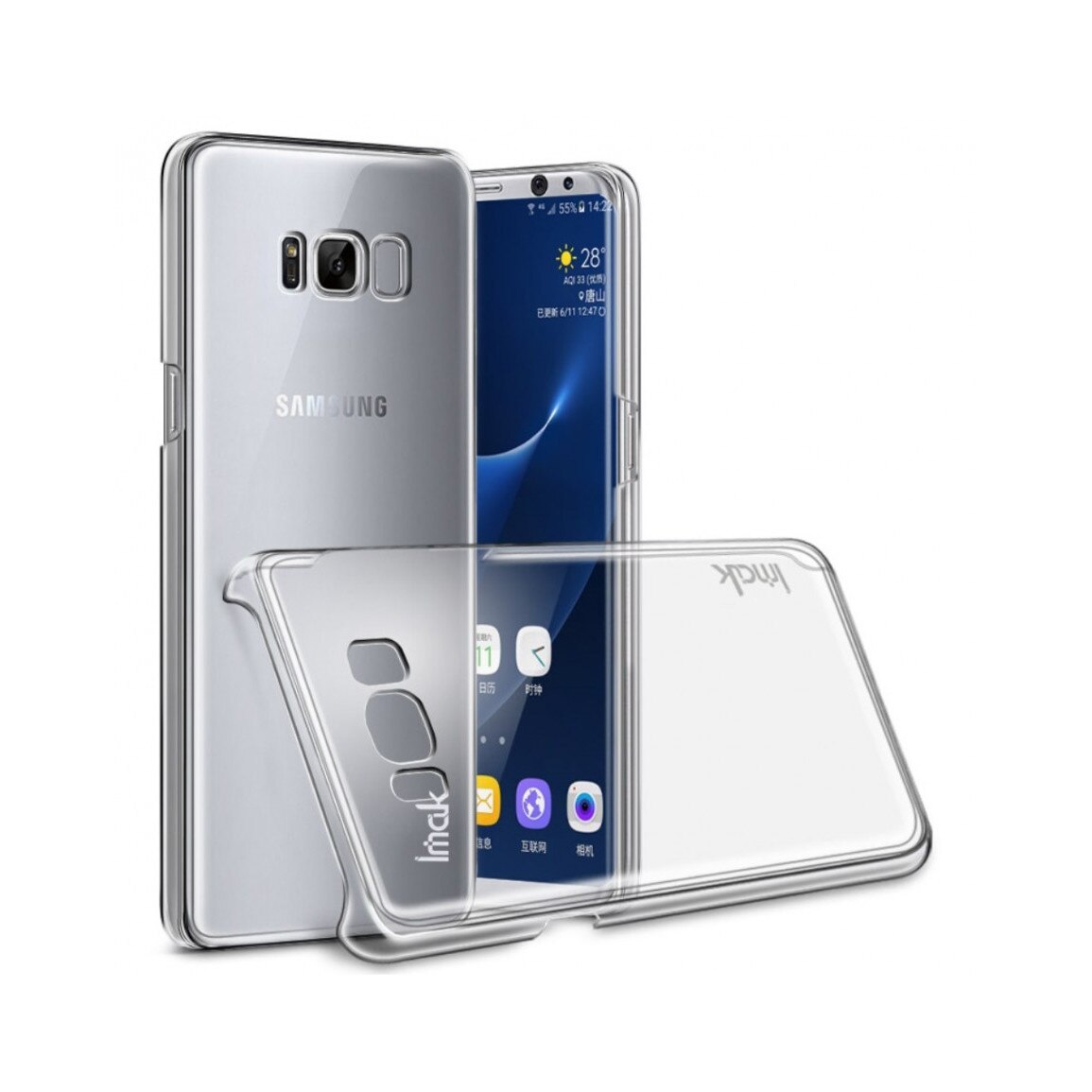 Carcasa protectie spate din plastic IMAK pentru Samsung Galaxy S8+ G955