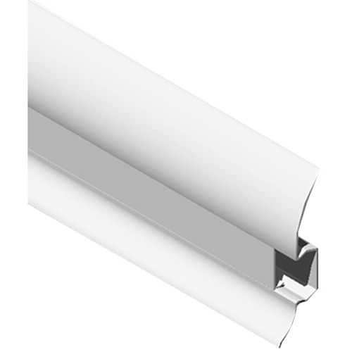 Plinta Lineco pentru cabluri, PVC, 60x20 mm, 2.5 m, Alb