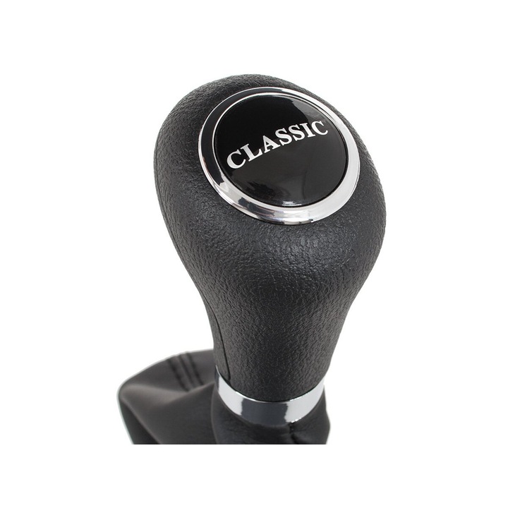 Galeata schimbator de viteze + maneca set, Mercedes C204 C-Klasa, negru, 2007-2014