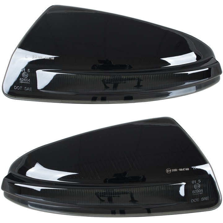 Комплект 2 броя динамични опушени LED мигачи за огледало, MODECAR, Mercedes Vito W639, 2003-2010 г