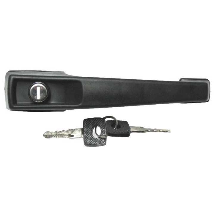 Első ajtó kilincs, MODECAR, fekete, Mercedes T1, T2, MB100, Vario, 1977-2013