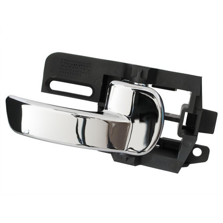 Maner portiera interior dreapta, MODECAR, pentru Nissan Qashqai 2007-, plastic negru, crom, noua