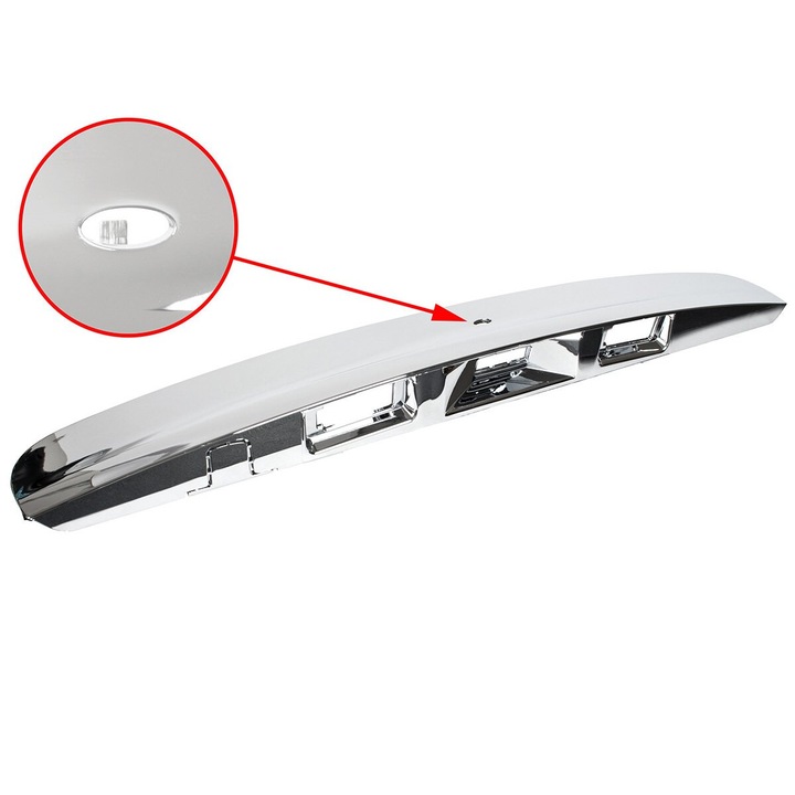 Capac maner trapa, MODECAR, Nissan Qashqai J10, crom lucios, 2006-2013