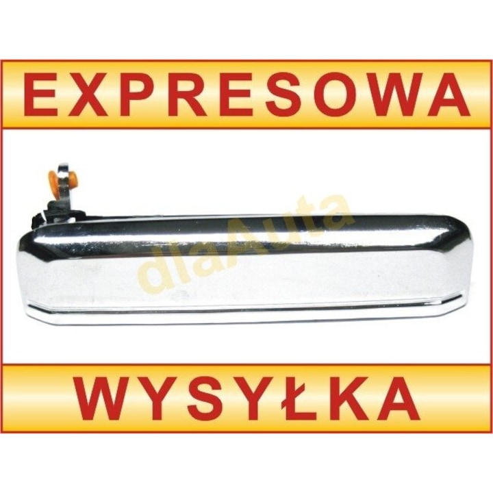 Kültéri első kilincs, Nissan Terrano I, 1987-1995, króm, jobb