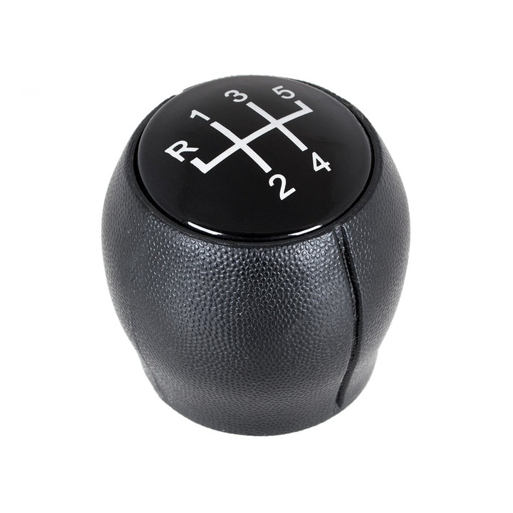 Sebességváltó gomb, MODECAR, Opel Meriva A, fekete, 5 sebesség + R