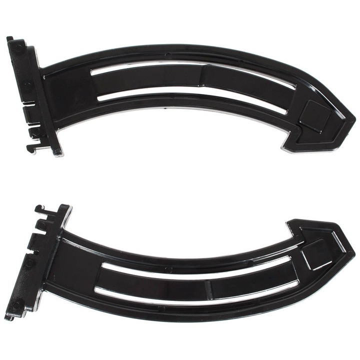 2 db reteszkészlet, MODECAR, Opel Astra II G, 1998-2009, fekete