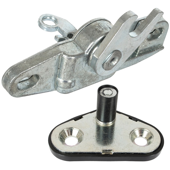 Felső retesz és horogkészlet oldalsó tolóajtókhoz, MODECAR, Renault Master II, Opel Movano, Nissan Interstar, jobb