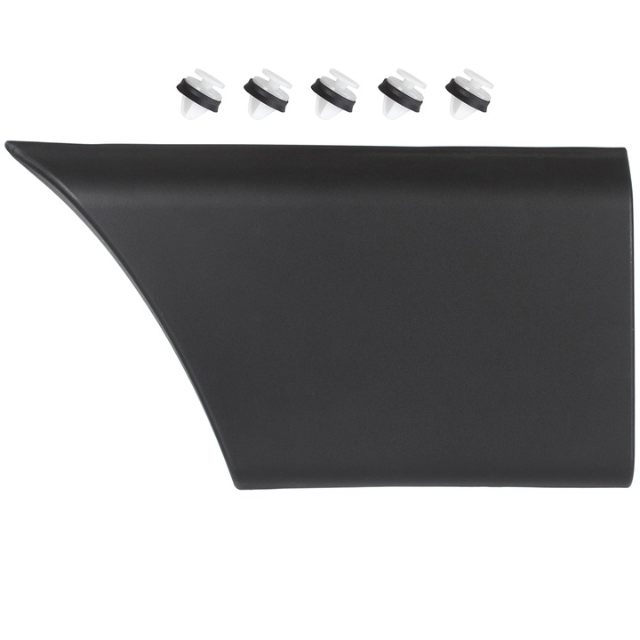 Oldalajtó tartozék, MODECAR, Renault Master III 2010, L2, fekete, 5 kapcsos, bal oldal