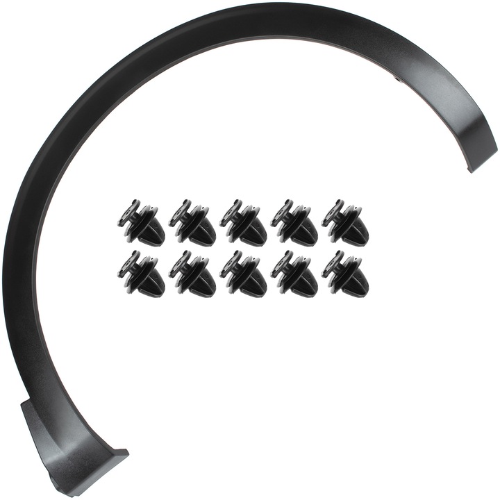 Modecar Első szárnyburkolat, Peugeot 5008 II, fekete, 96x51x7cm