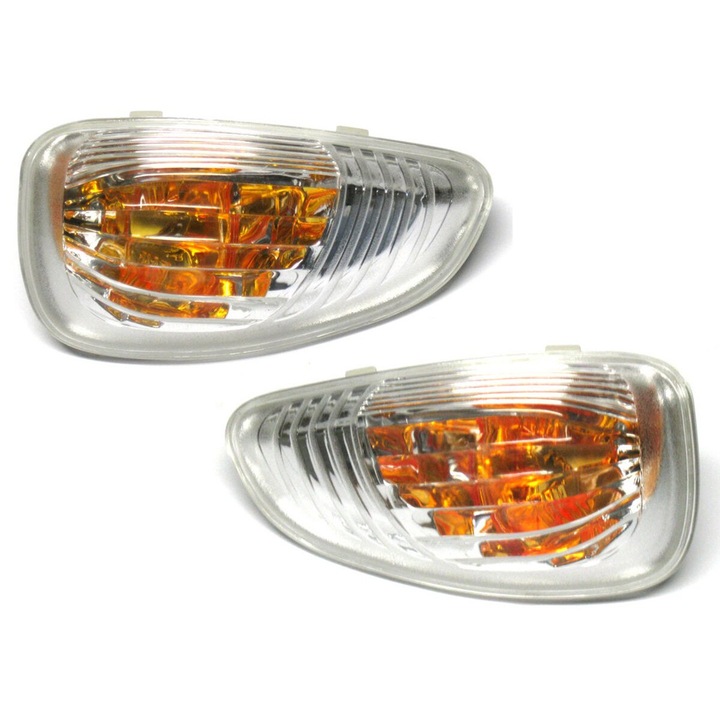 Set 2 semnalizatoare pentru oglinda, Compatibile cu Renault Master 2010, M MODECAR, galben, stanga + dreapta