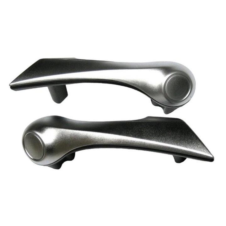 Комплект дръжки за предна врата MODECAR, Renault Megane II, 2002-2005 г., лява дясна, матов хром