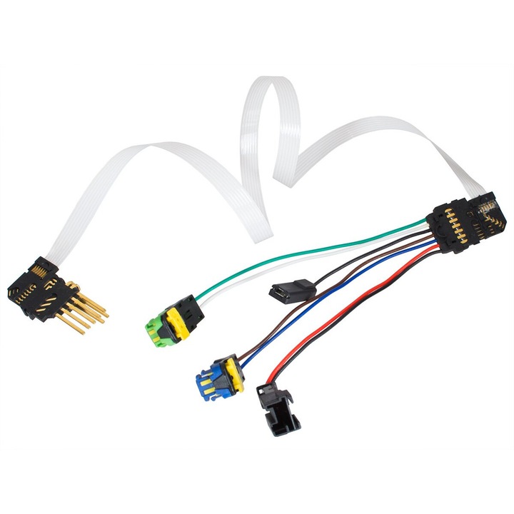 Kormány AIRBAG tekercs, MODECAR, kompatibilis Renault Megane II, Renault Scenic II, dugókkal, új