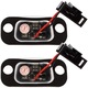 2 LED-es rendszámtábla világítás, MODECAR, kompatibilis a Seat Cordoba, Ibiza II, VW Golf III, Polo III, Classic, Variant
