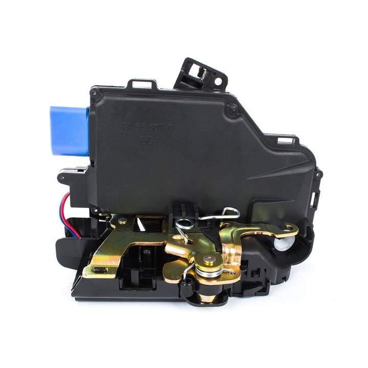Actuator central de inchidere pentru usa din fata stanga, MODECAR, 9 pini, nou, compatibil cu Seat Altea, Toledo III, Skoda Octavia II, VW Golf V, Jetta A5, Touareg, Touran