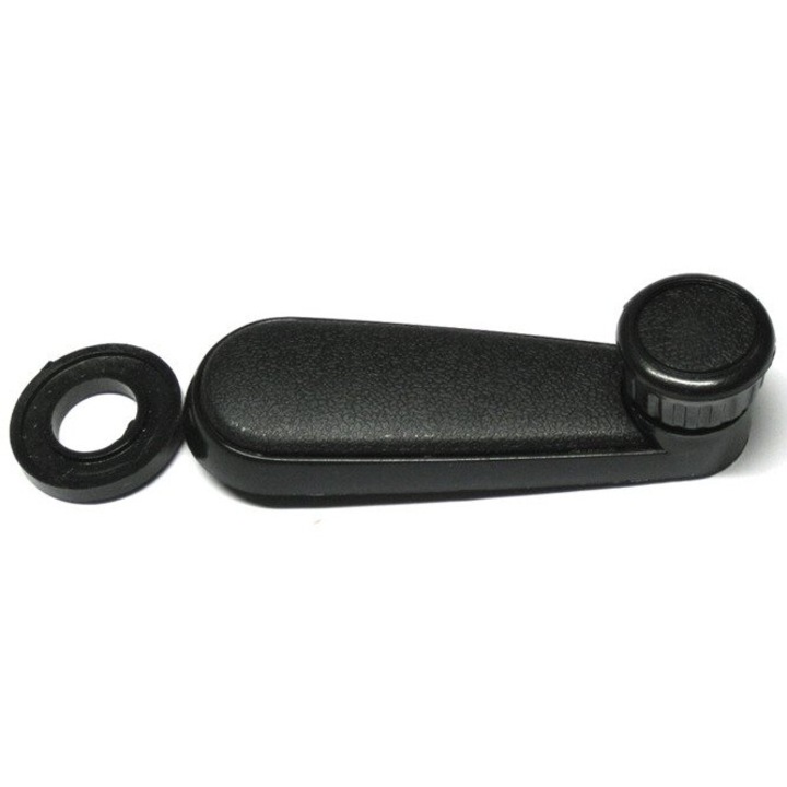 Curba ridicare geamuri, MODECAR, set stanga si dreapta, negru, pentru VW Golf II 1983-1992, VW Jetta A2 1984-1992, VW Polo 1986-