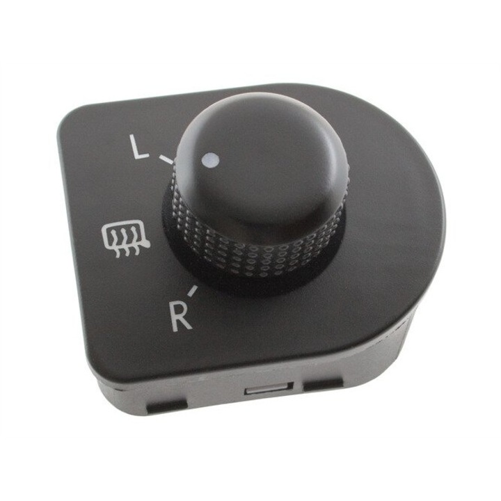 Comutator reglare oglinda electrica, MODECAR, compatibil VW Passat B5 96-05, VW Golf IV 97-03, VW Bora 98-05, Skoda Octavia I 96-04, iluminare verde