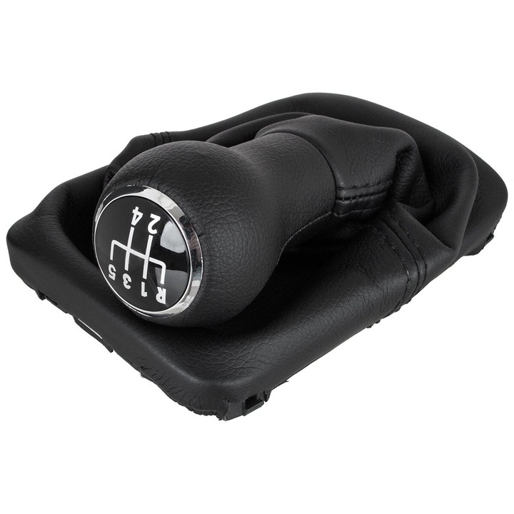 Sebességváltó gombok, Volkswagen New Beetle, fekete, 5 sebesség, 12mm