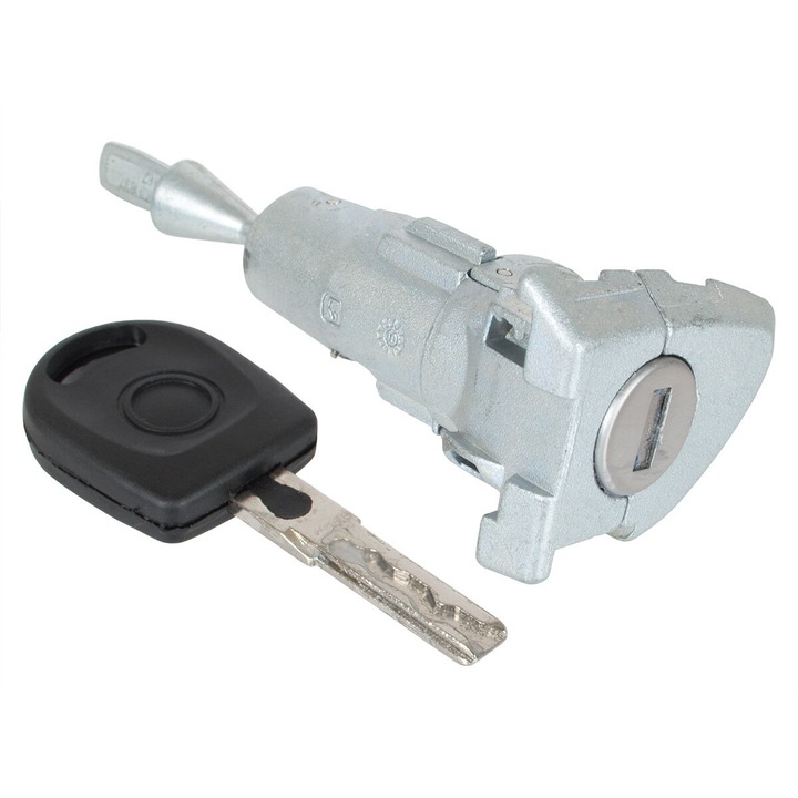 Incuietoare usa fata stanga, MODECAR, pentru VW Passat B6/B7/CC, cu 1 cheie