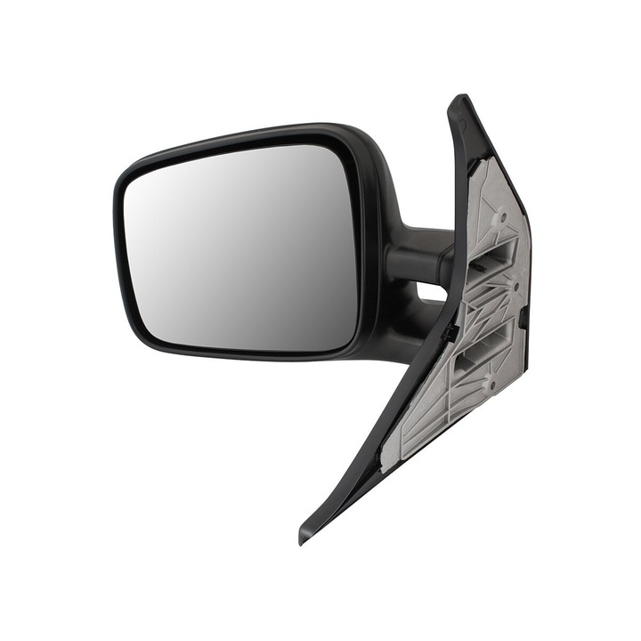 Oglinda laterala auto, M MODECAR, pentru Volkswagen T4 Transporter 1990-2003, Reglaj manual, Stanga, Negru, Aftermarket