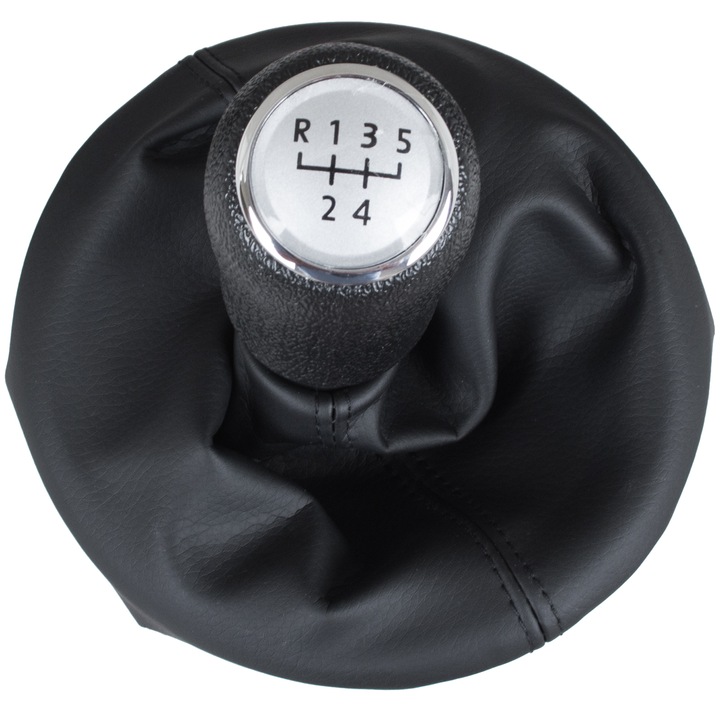 Sebességváltó + kesztyű, Volkswagen T5/T6 kompatibilis, 5 sebesség + R, fekete, új